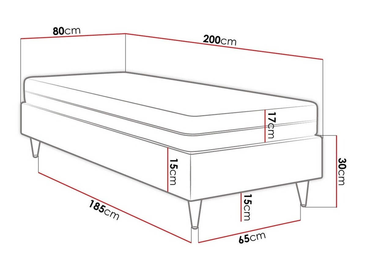 Boxspringbett Logan 108 (Manila 11)