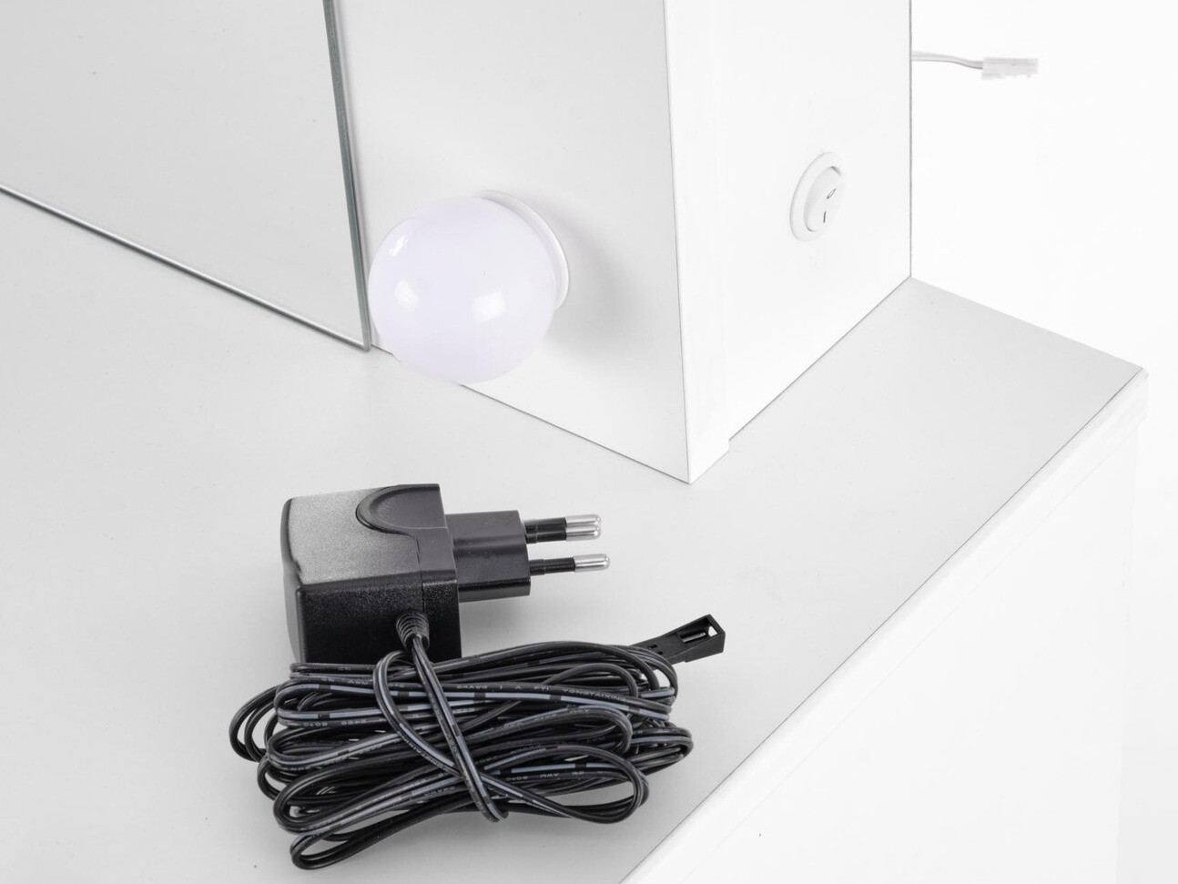 Schminktisch Houston Gaudium (Weiß)