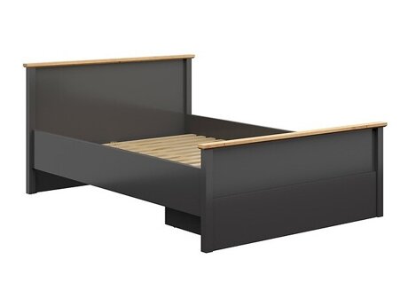 Bett Sordoro 109 (Graphit + Artisan Eichenholzoptik)
