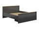 Bett Sordoro 110 (Graphit + Artisan Eichenholzoptik)
