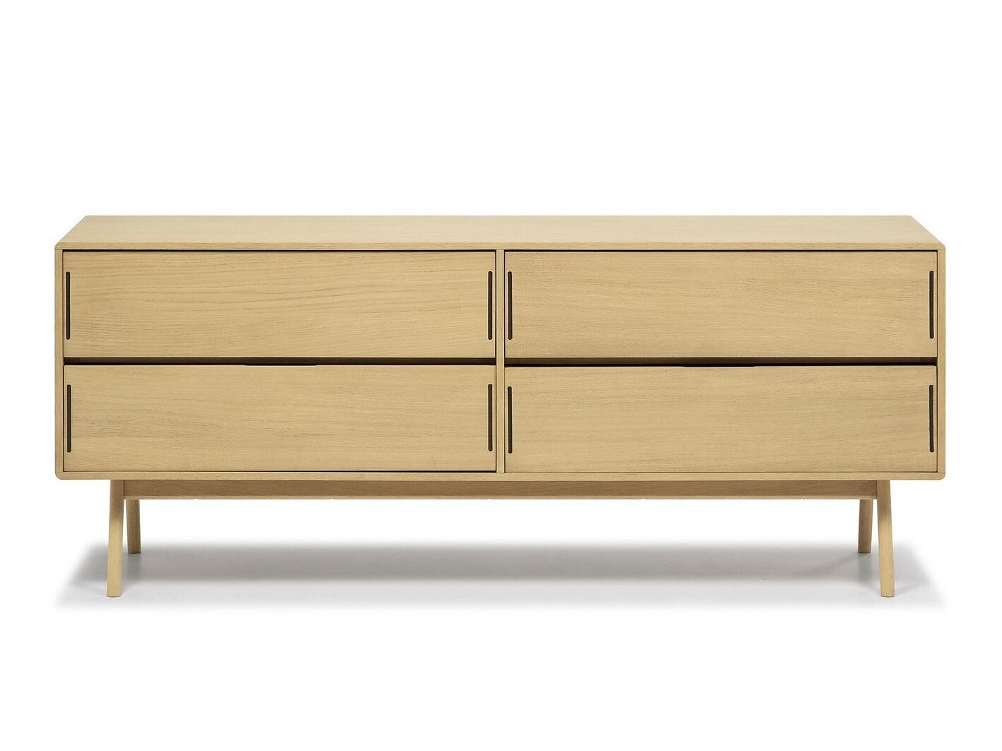 Kommoden Albelu 107 (Eichenholzoptik + Eichenholzoptik dunkel)