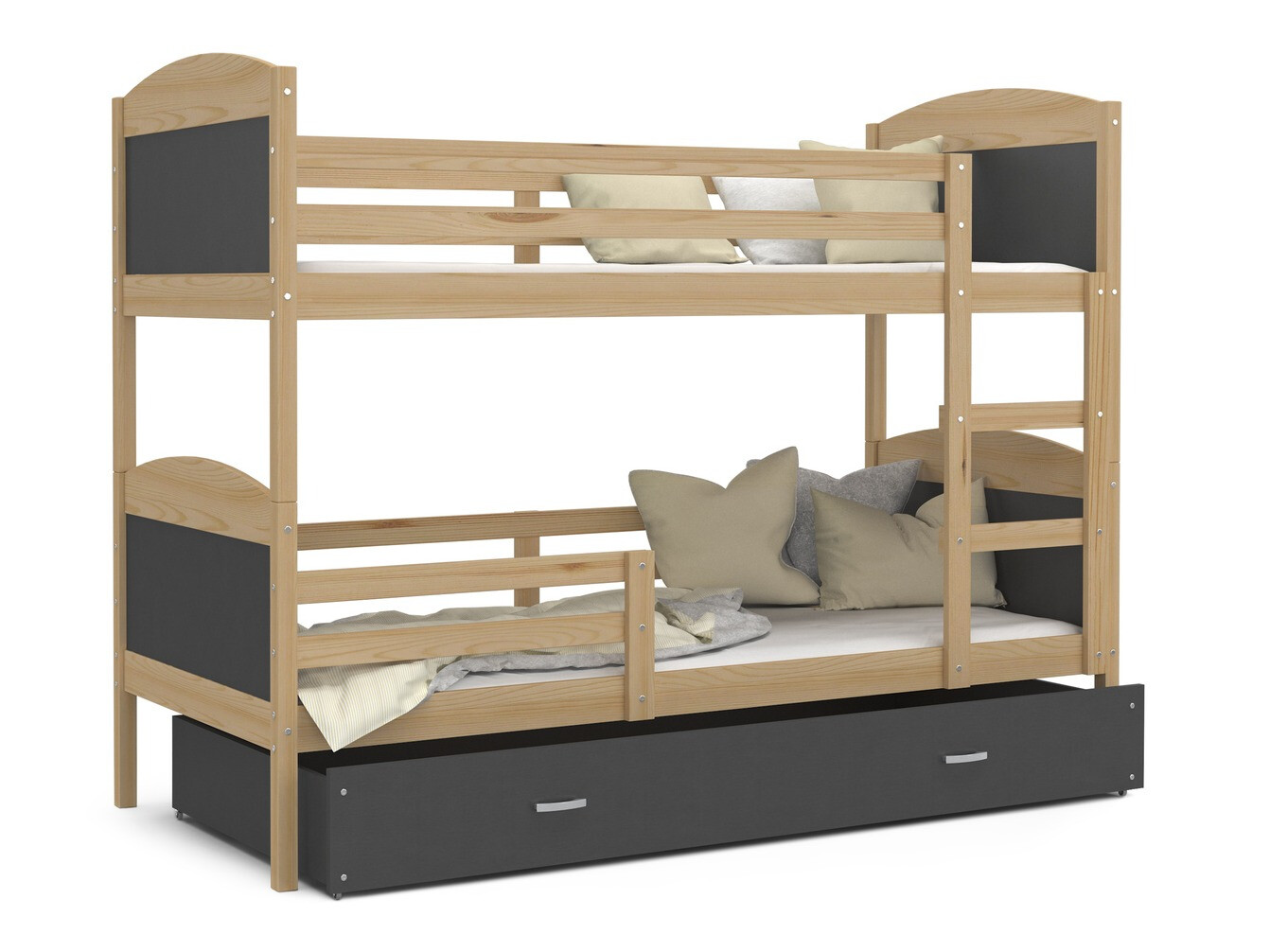 Etagenbett Aurora 102 (Kiefernholzoptik)