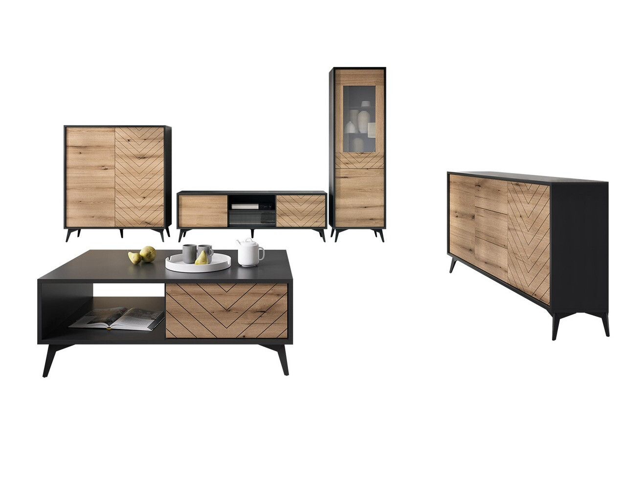 Wohnzimmer-Sets Alelmo 106