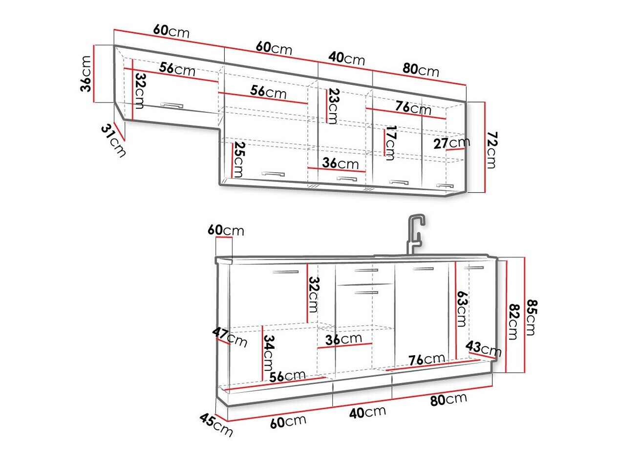 Küchenset Trenton 173
