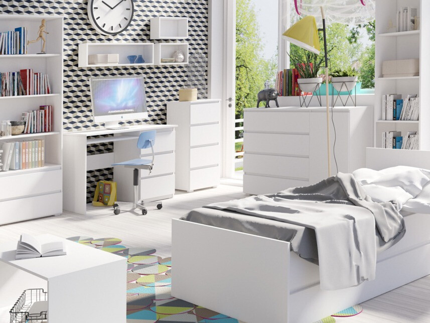 Kommoden Cirdora 104 (Weiß)