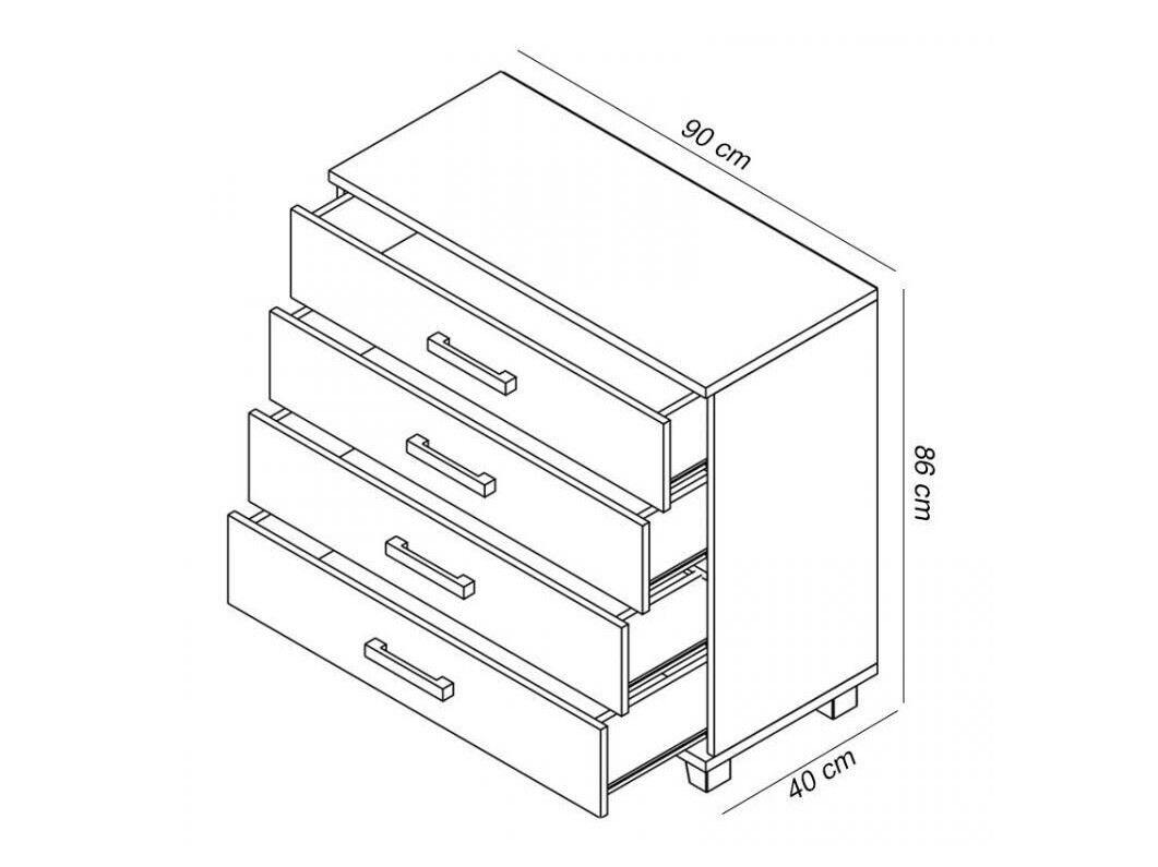 Kommoden Cirevau 136 (Pflaume)
