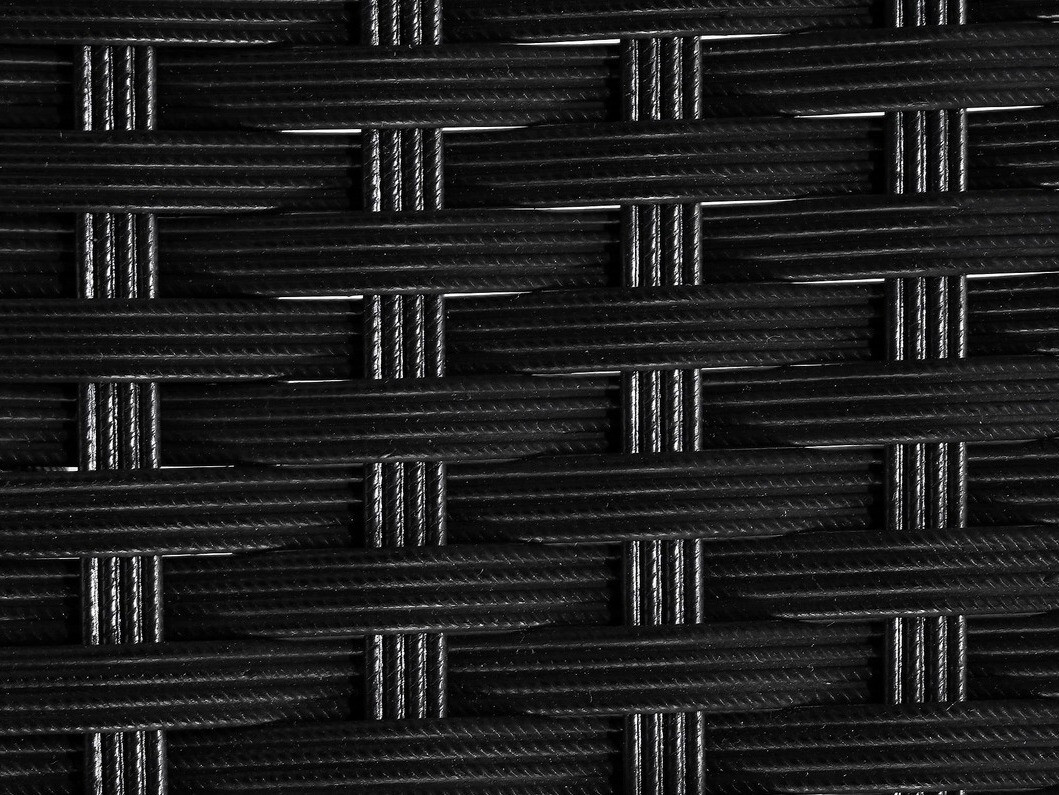 Tisch und Stühle Comfort Garden 1579 (Schwarz)