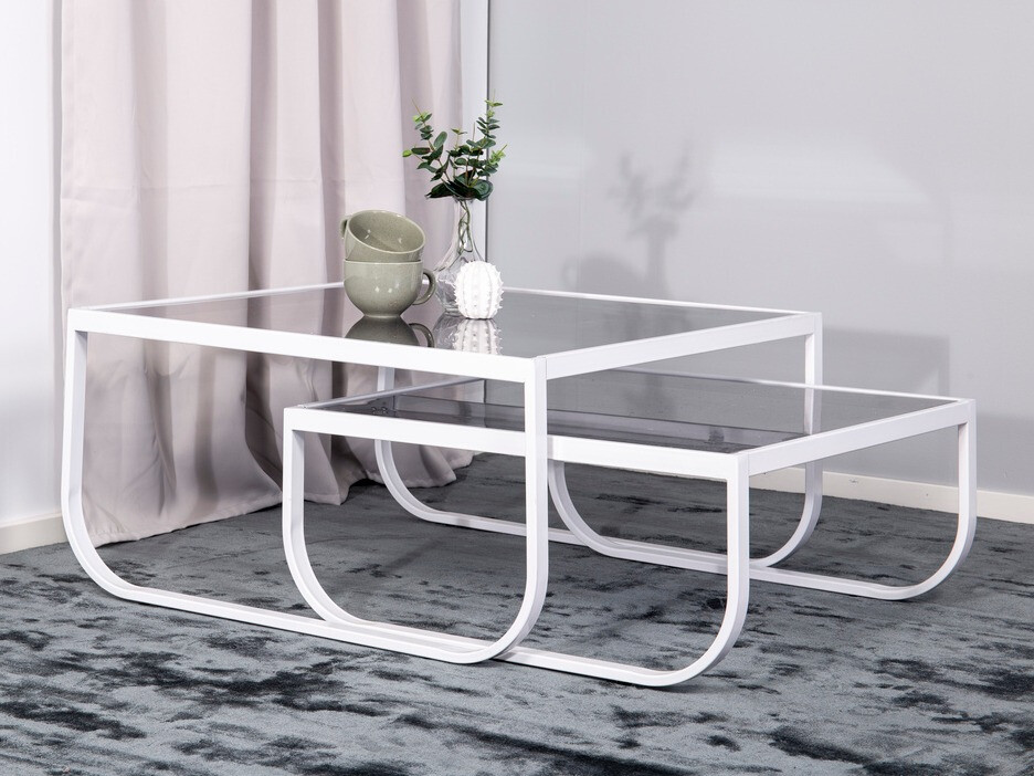 Couchtischset Dallas 220 (Weiß)