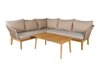 Gartenmöbel-Set Dallas 1085 (Akazie + Beige)