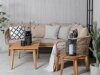 Gartenmöbel-Set Dallas 1085 (Akazie + Beige)