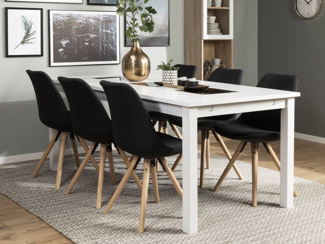 Essgruppe Scandinavian Choice 638 (Dunkelgrau + Braun)