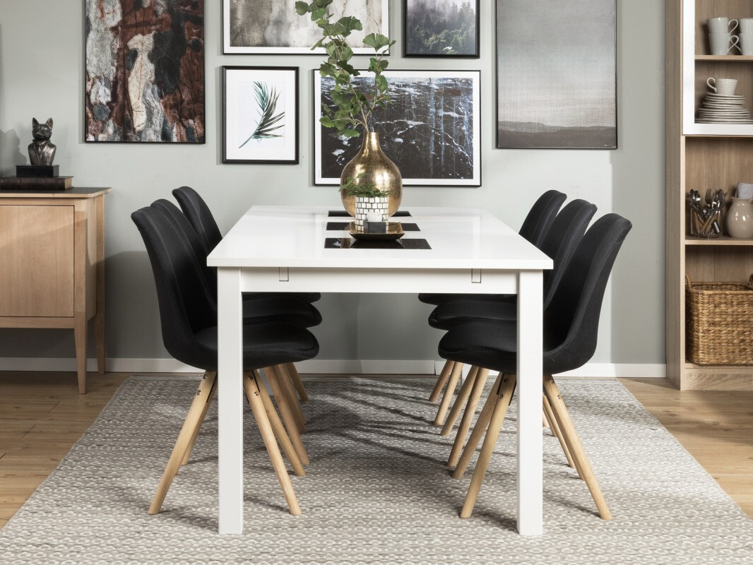 Essgruppe Scandinavian Choice 638 (Dunkelgrau + Braun)