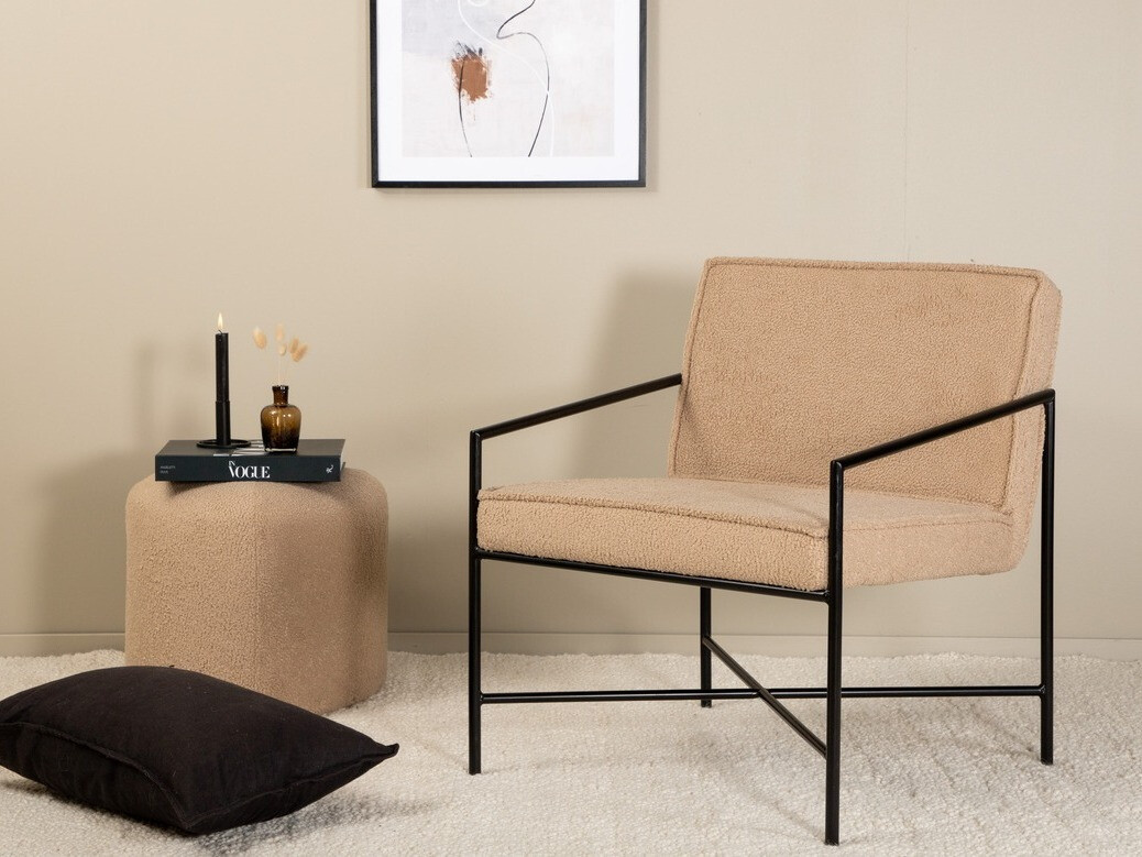 Sessel Dallas 1707 (Braun + Schwarz)