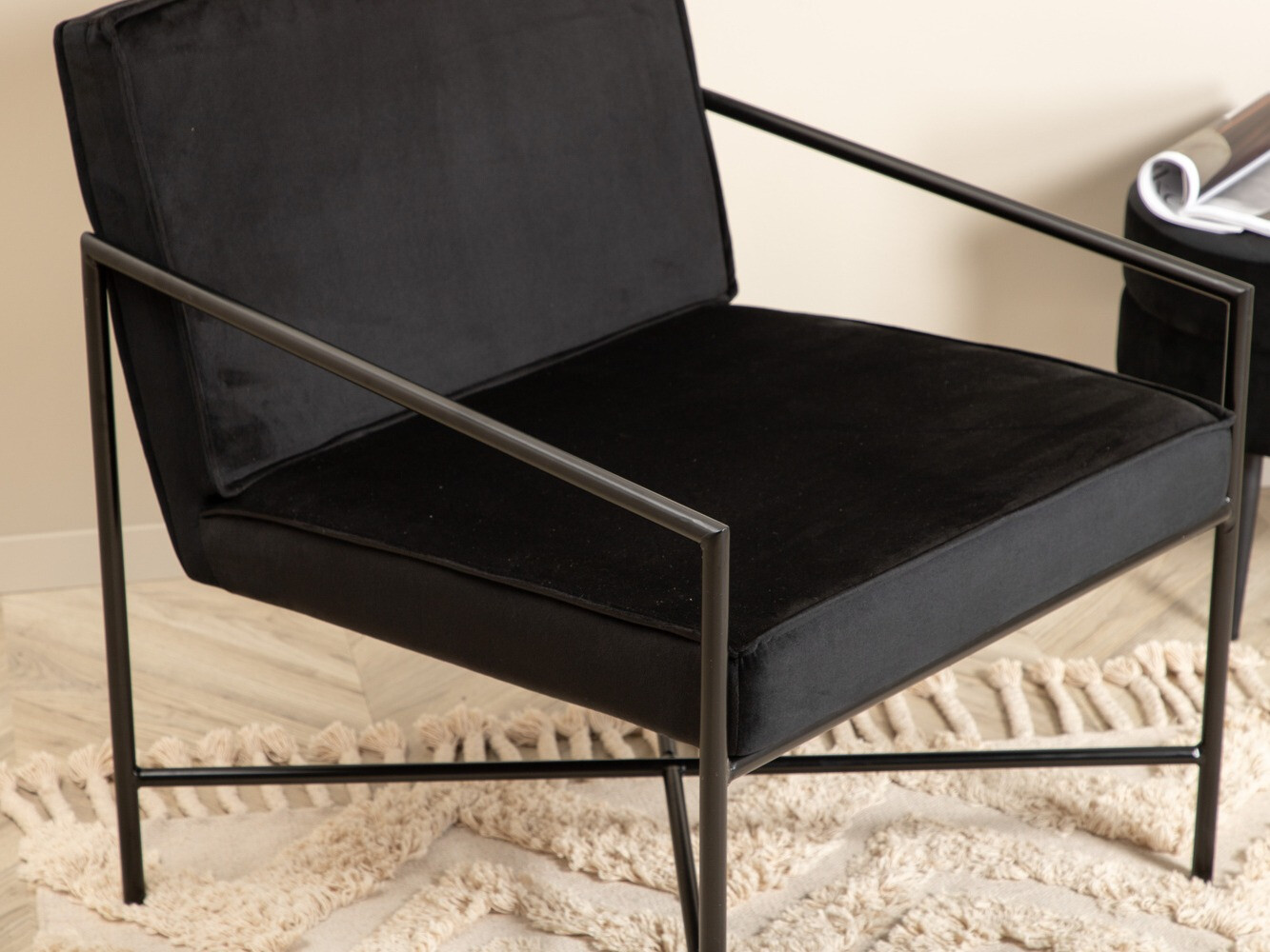 Sessel Dallas 1707 (Schwarz)