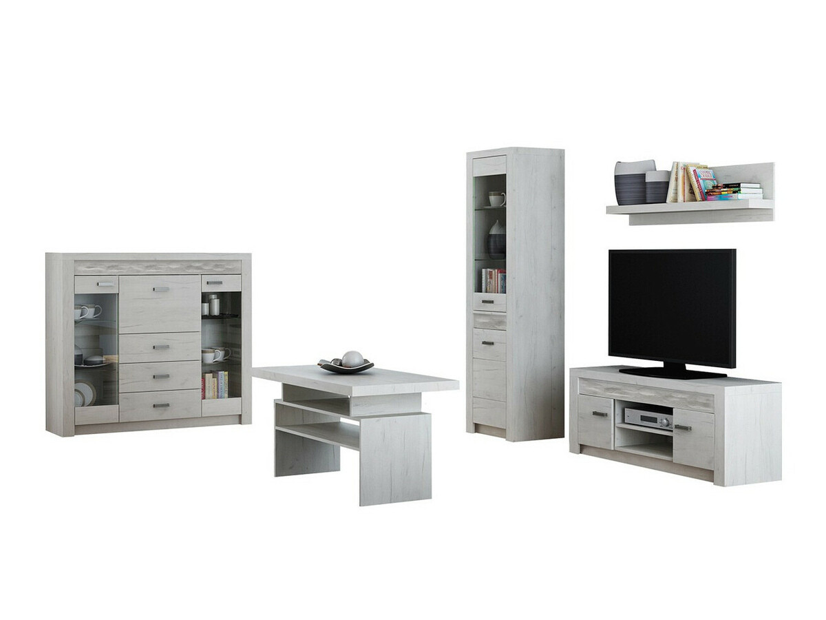 Wohnzimmer-Sets Serfeno 122 (Craft weiß)