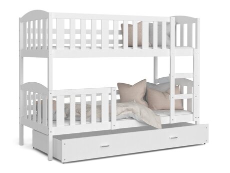 Etagenbett Aurora 107 (Weiß)