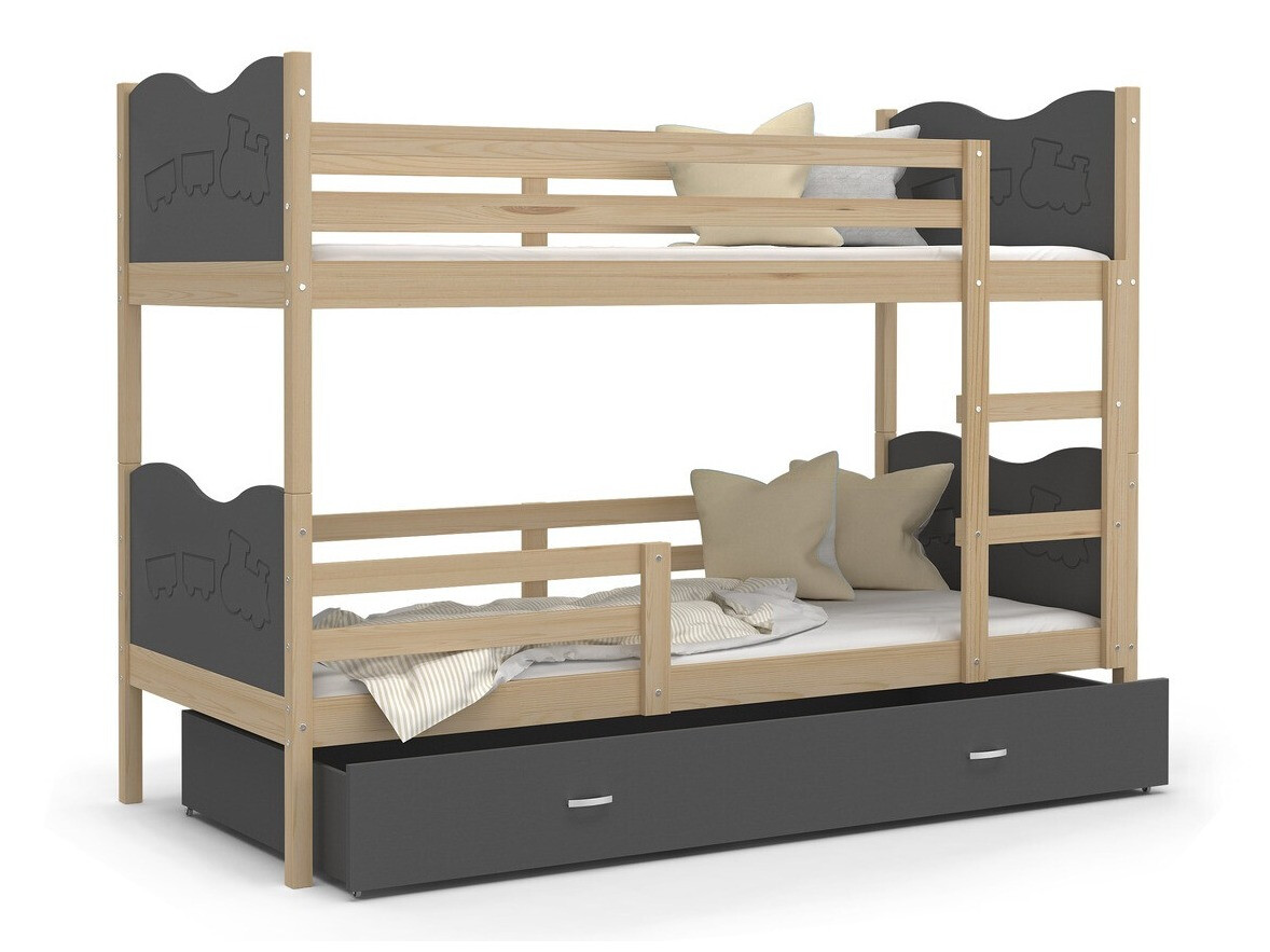Etagenbett Aurora 112 (Kiefernholzoptik)