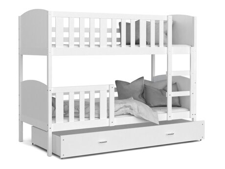 Etagenbett Aurora 113 (Weiß)