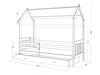 Bett Aurora 122 (Grau)