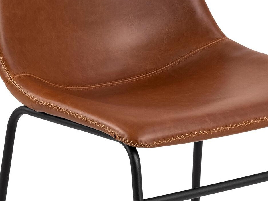 Stuhl Norsica 462 (Braun + Schwarz)