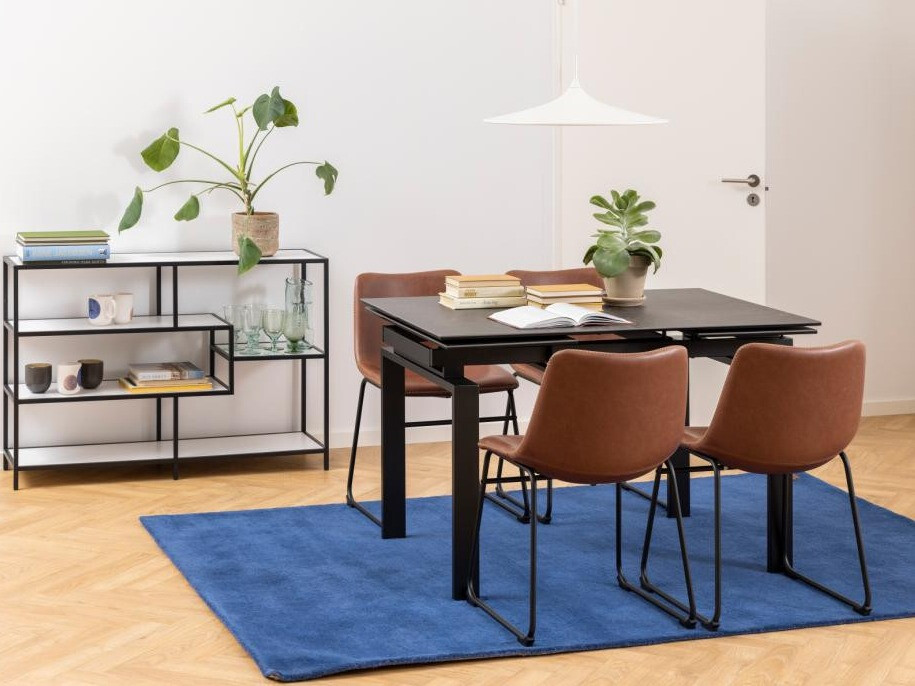 Stuhl Norsica 462 (Braun + Schwarz)