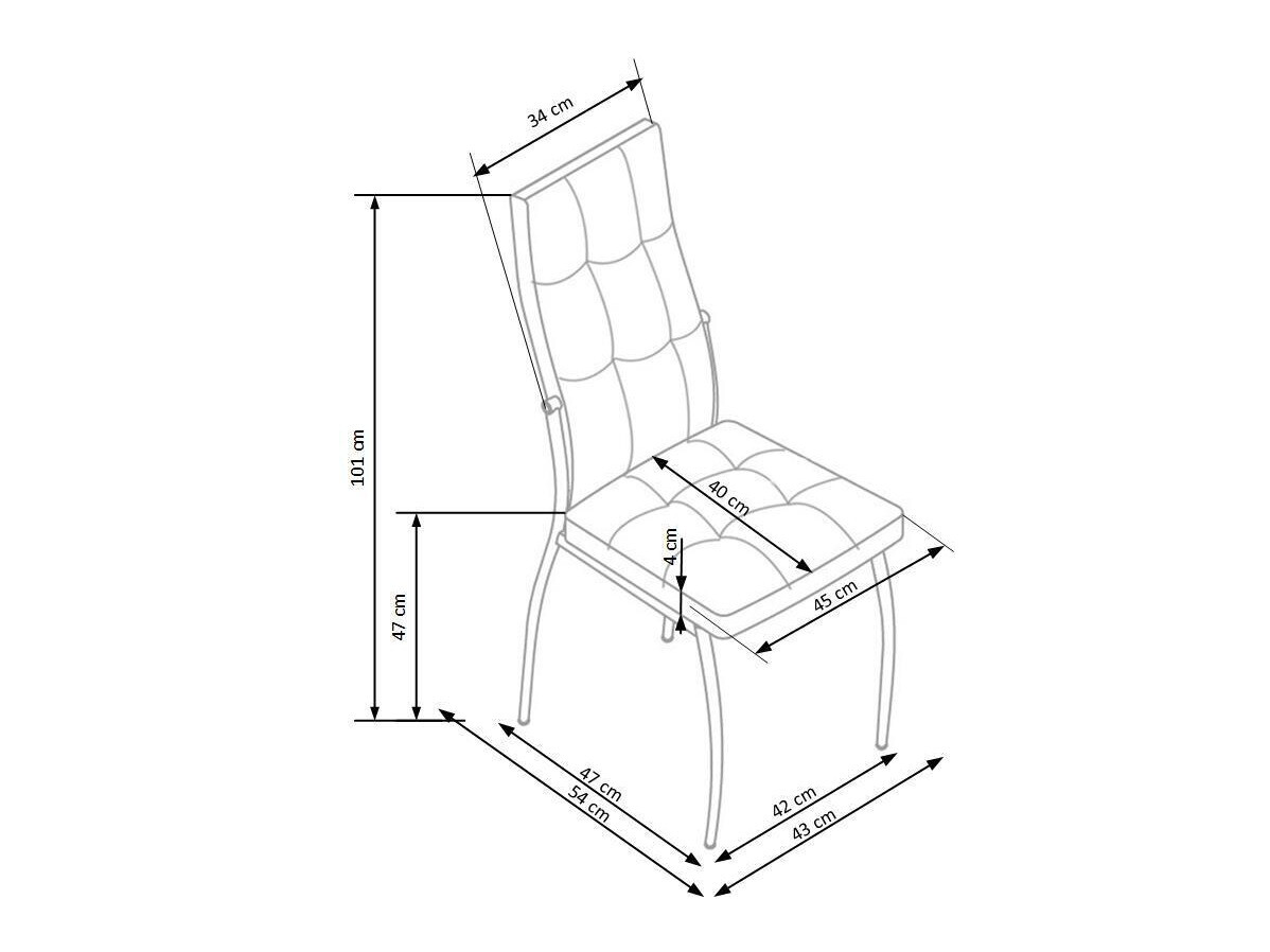 Stuhl Houston 863 (Türkis)