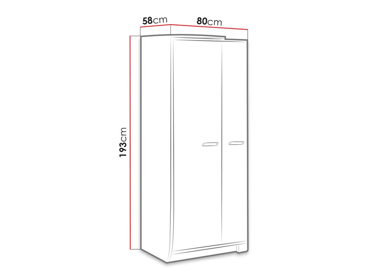 Kleiderschrank Tivlue 100