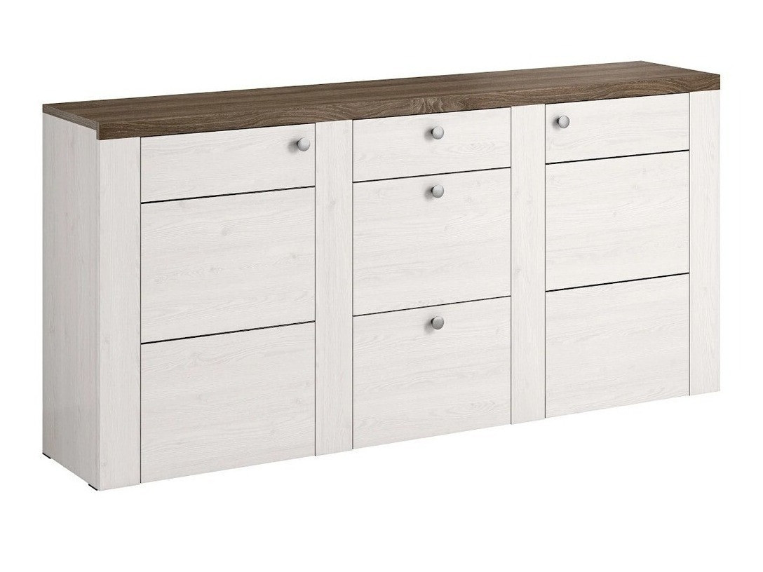 Kommoden Salelbo 107 (Sibu-Lärche + Trüffel eichenholzoptik)