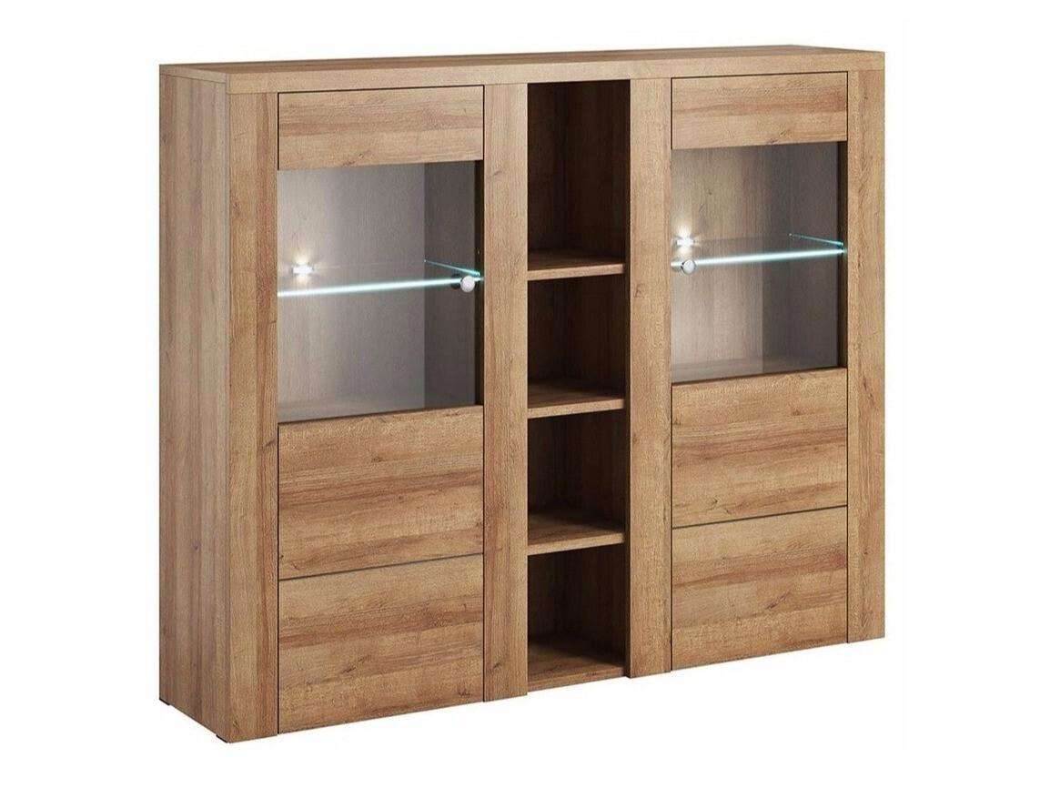 Sideboard Salelbo 105 (Riviera eichenholzoptik)