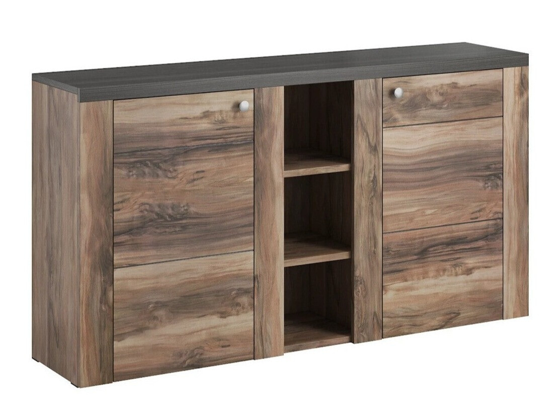 Sideboard Salelbo 106 (Nussholzoptik)