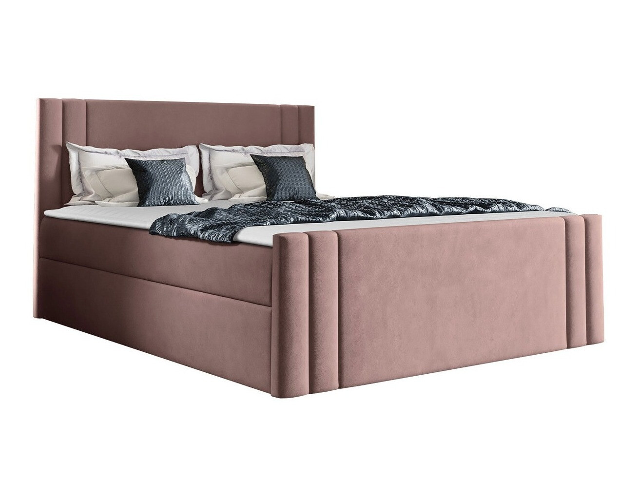 Boxspringbett Baltimore 156 (Amor Velvet 4308)