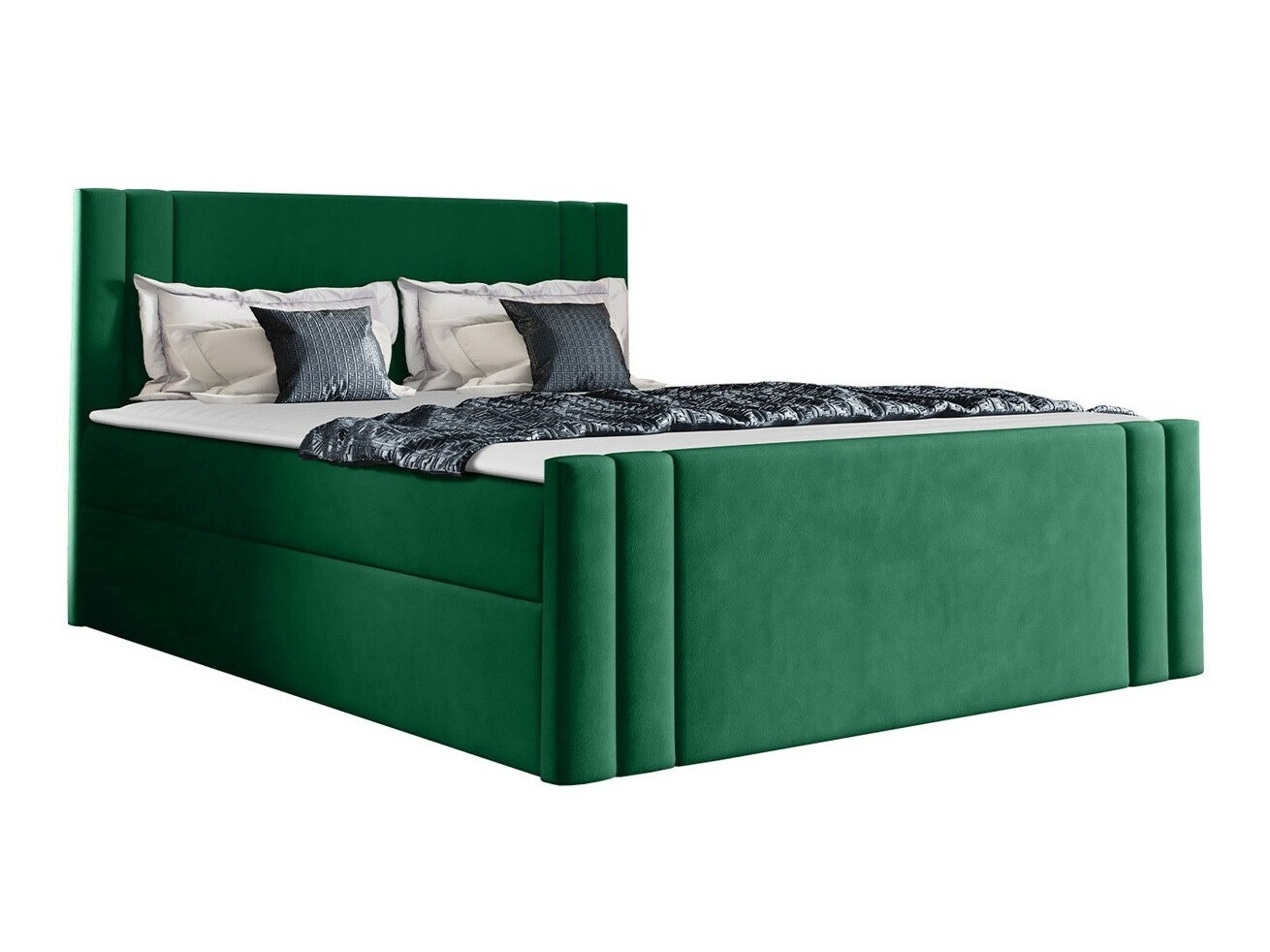 Boxspringbett Baltimore 156 (Amor Velvet 4311)