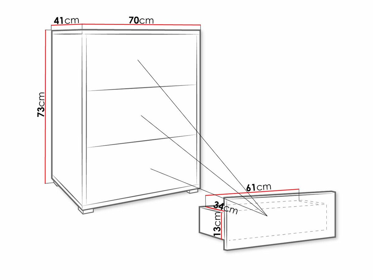 Kommoden Comfivo Fersoe 101