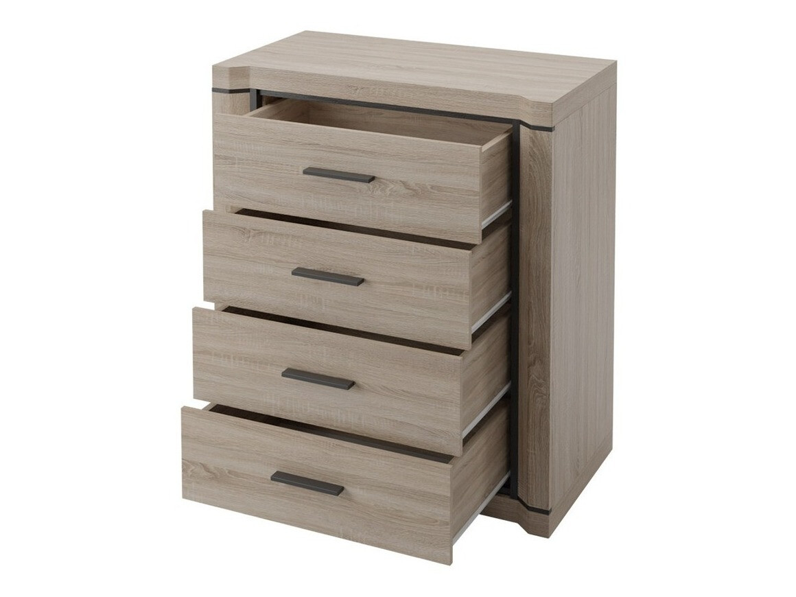 Wohnzimmer-Sets Lorelie 123 (Trüffel eichenholzoptik)