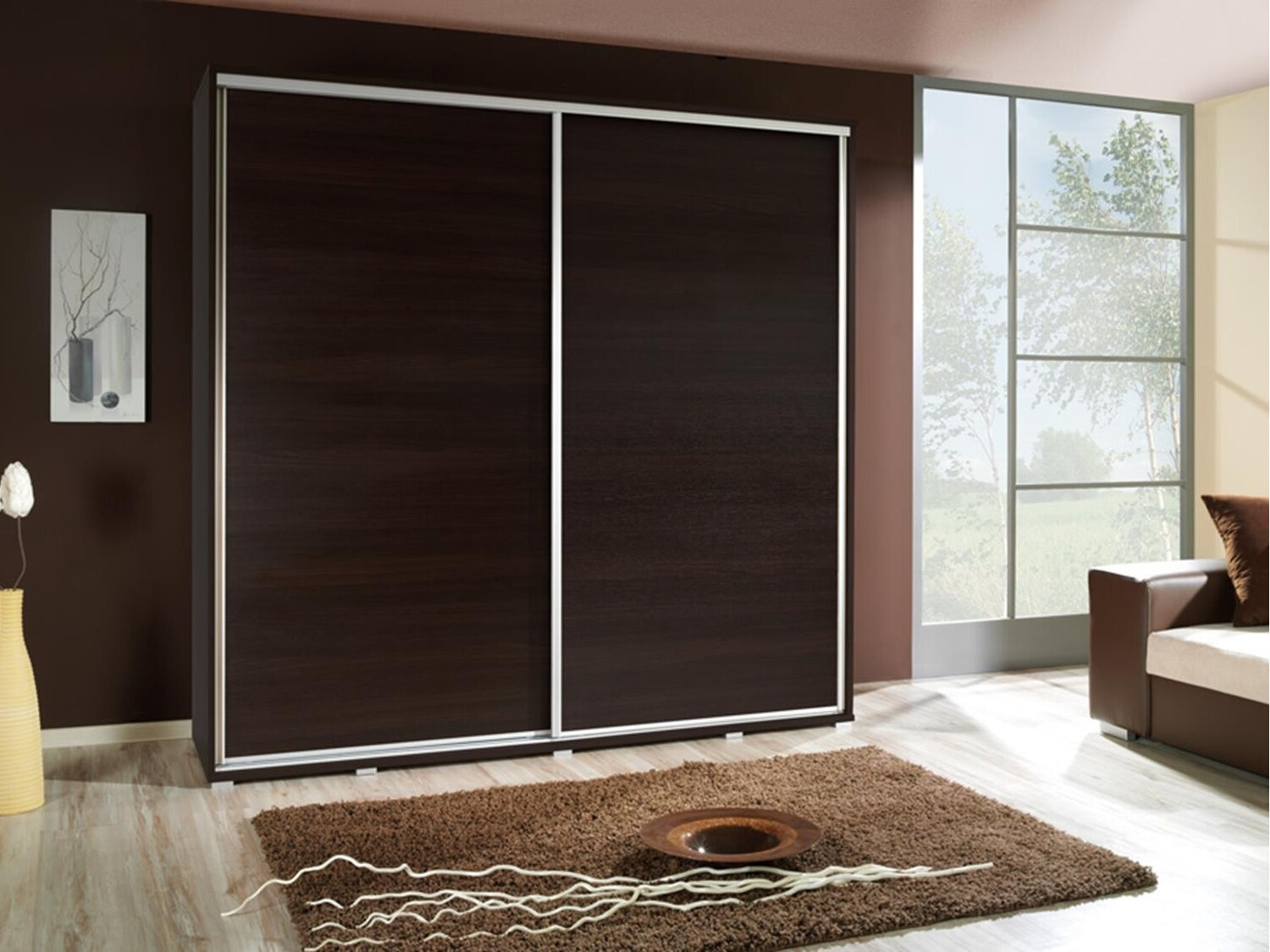 Kleiderschrank Murrieta 101 (Wenge)