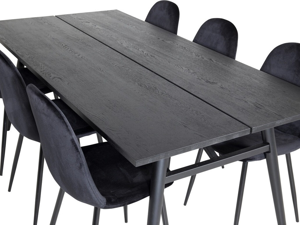 Essgruppe Dallas 1786 (Schwarz)