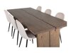 Essgruppe Dallas 1868 (Schwarz + Beige)