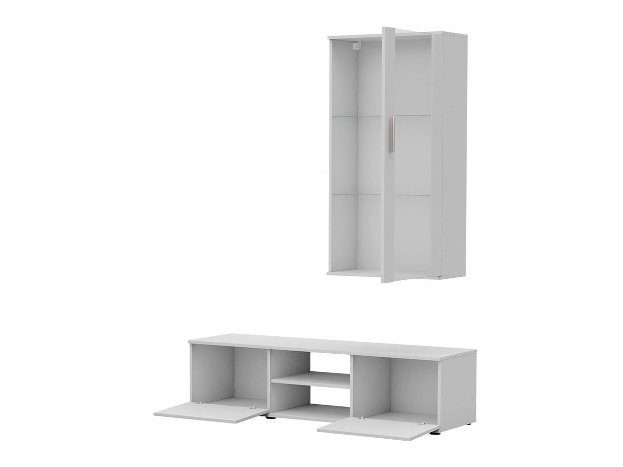 Wohnzimmer-Sets Tornola 113 (Lefkas-Eiche + Schwarz)