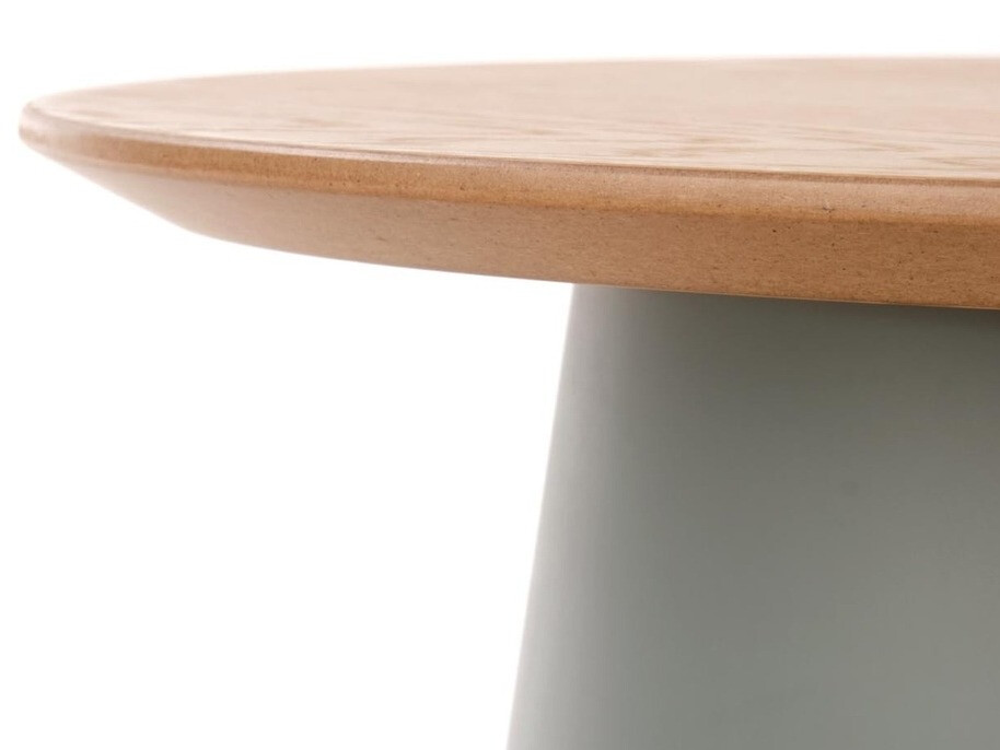 Beistelltisch Houston 916 (Helles Holz + Grau)