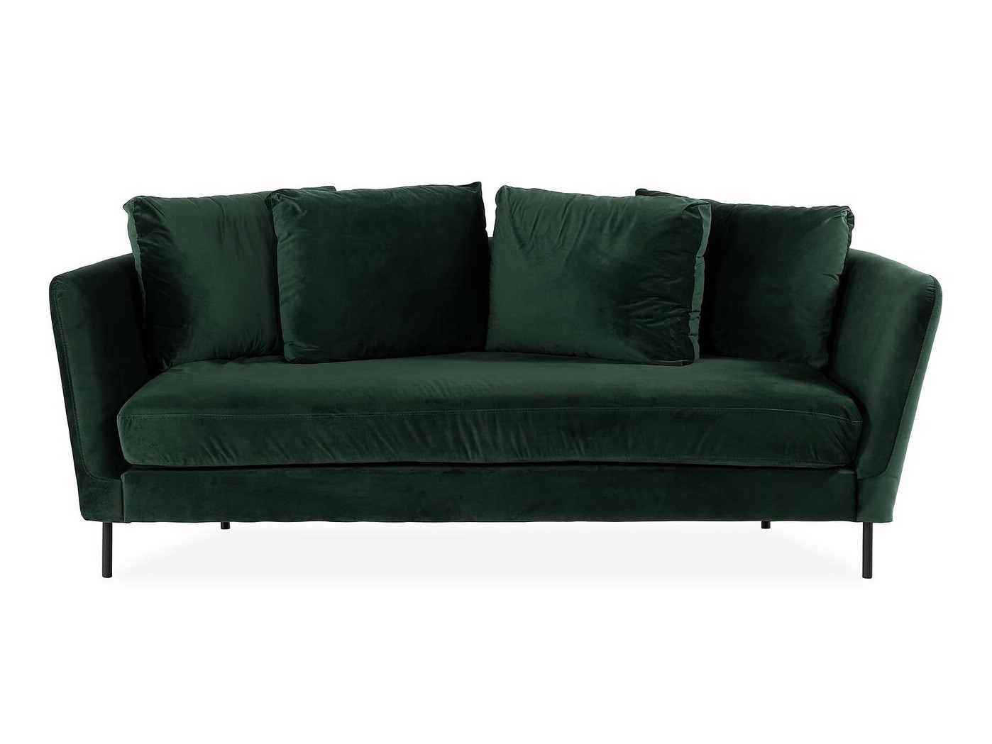 Sofa Augusta 163 (Dunkelgrün)