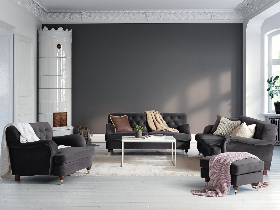 Chesterfield-Sofa Bloomington Venveni 115 (Riviera 97)