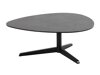 Couchtisch Norsica 480 (Schwarz + Dunkelgrau)