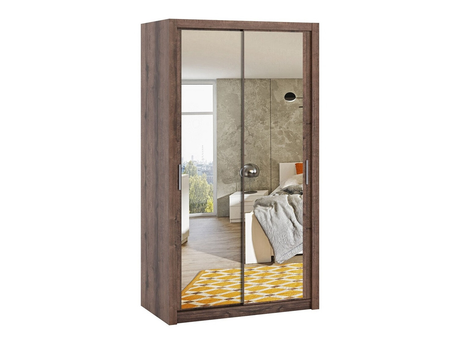 Kleiderschrank Catromi 104 (Monastery Eichenholzoptik)