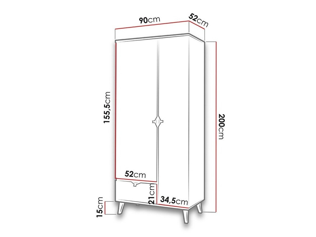 Kleiderschrank Etrmoru 141