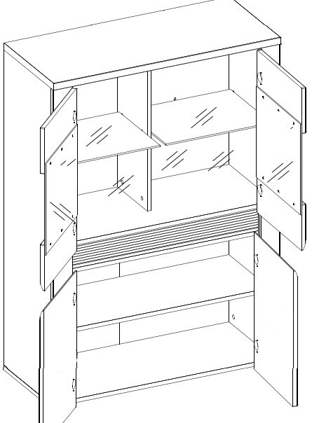 Sideboard Sonciro 103