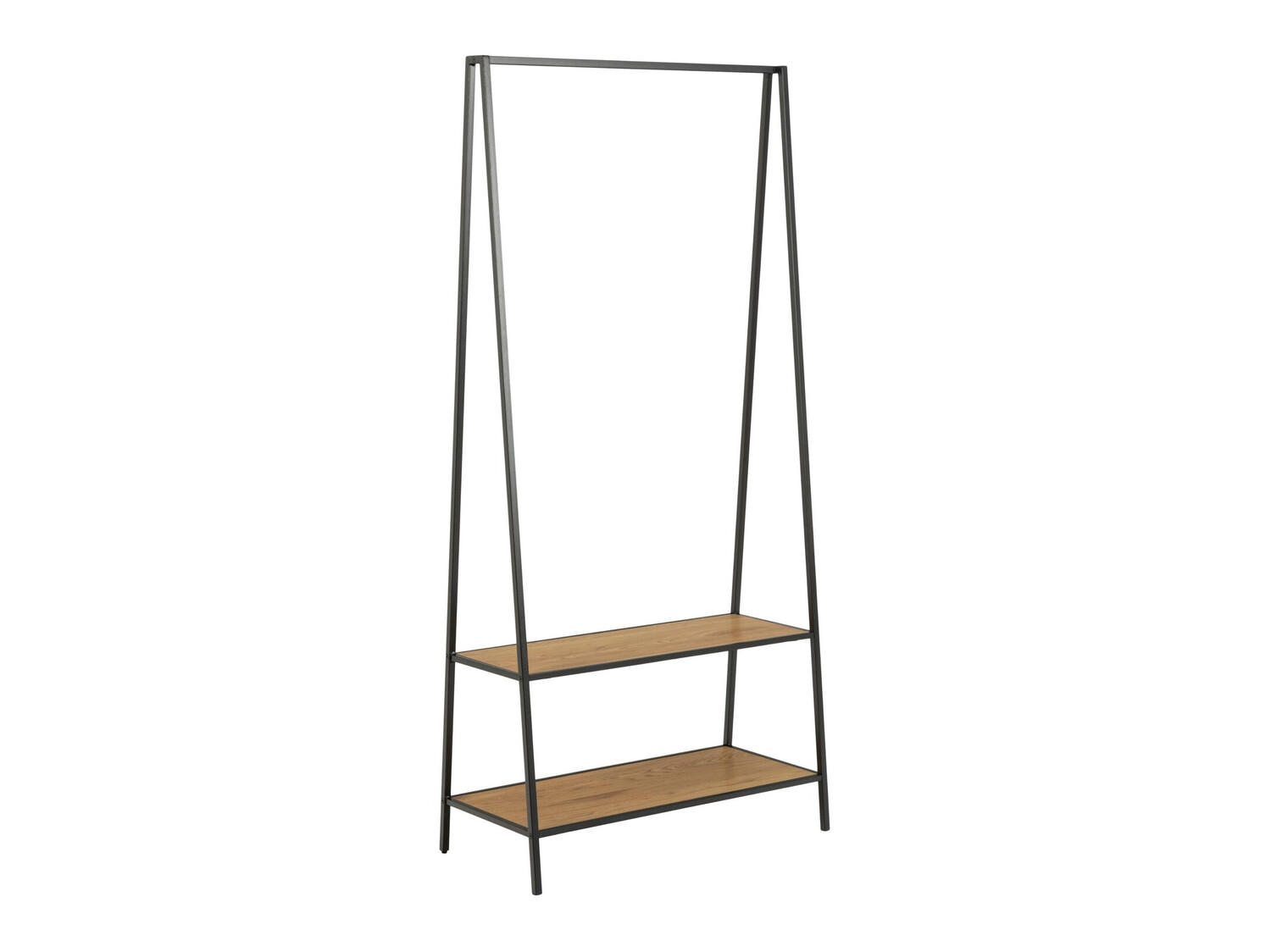 Gestell Norsica Sevferi 160 (Schwarz + Wildeichenholzoptik)