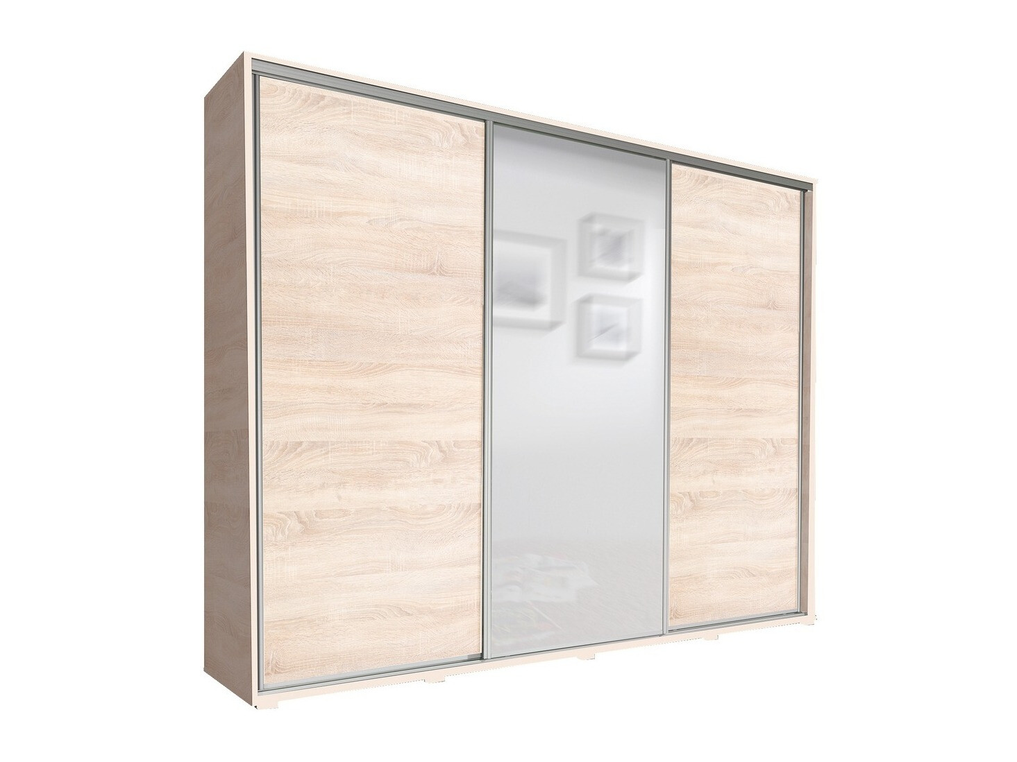 Kleiderschrank Murrieta 103 (Sonoma Eichenholzoptik)