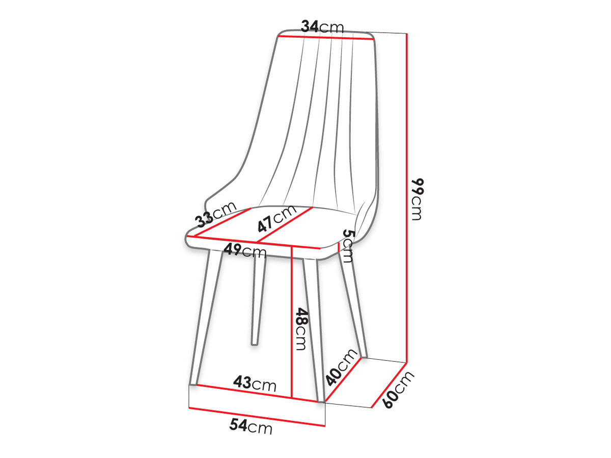Essgruppe Racine 135 (Schwarz glänzend + Weiß glänzend)