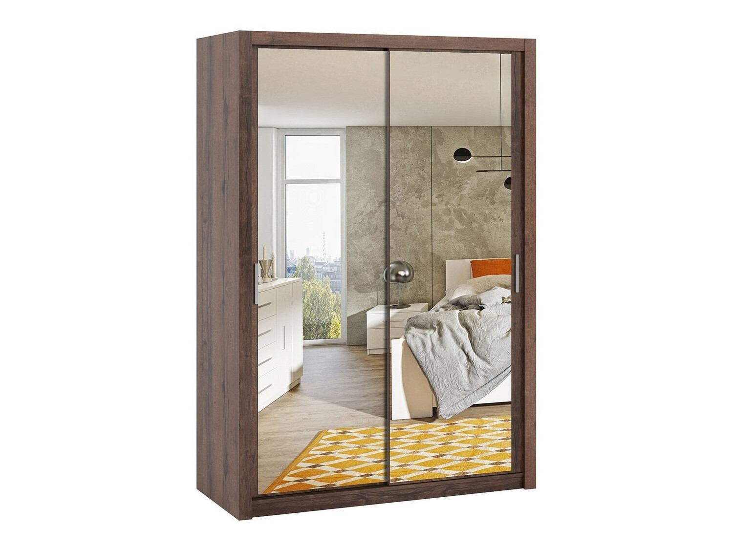 Kleiderschrank Catromi 106 (Monastery Eichenholzoptik)