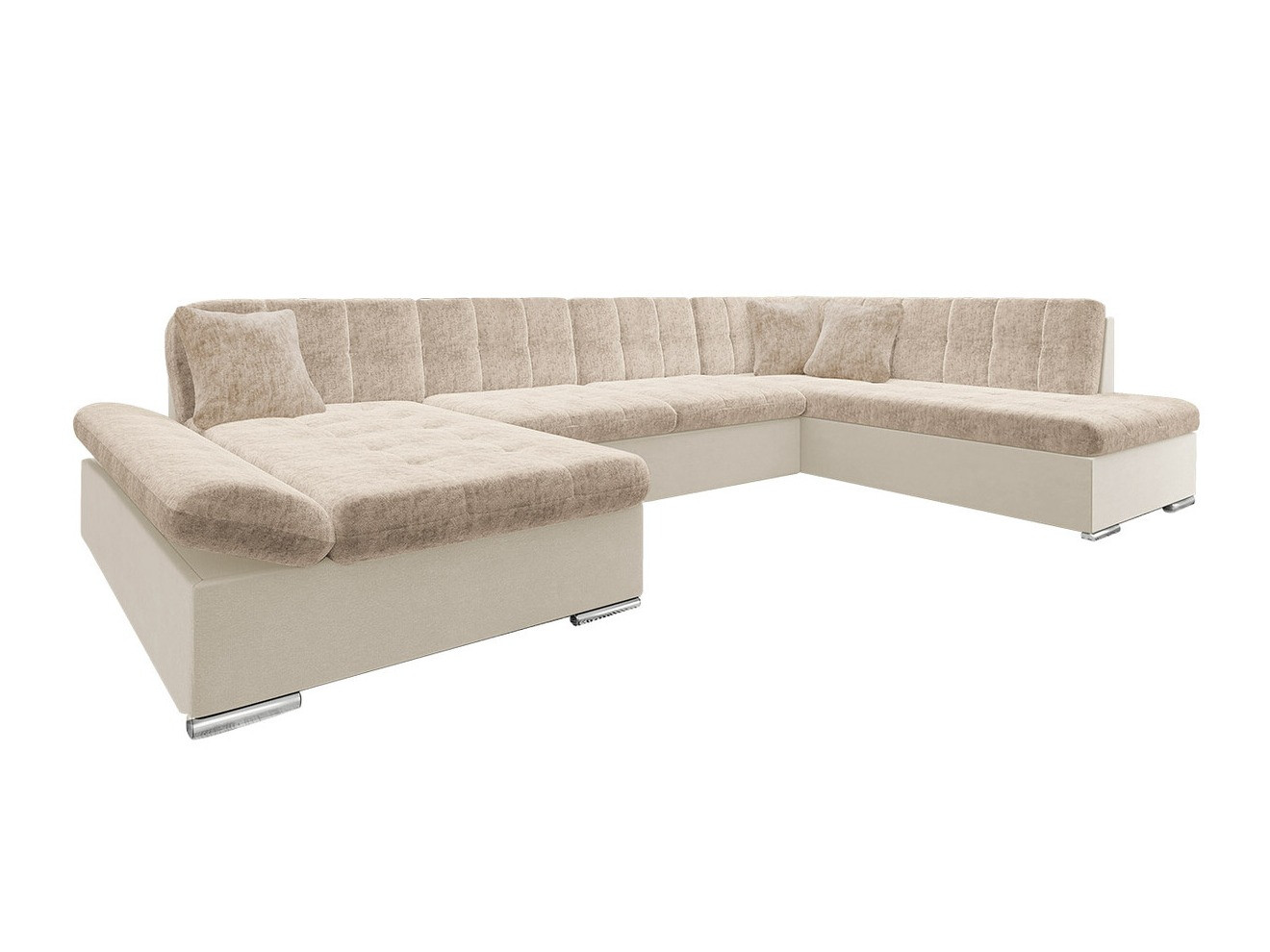 Ecksofa Comfivo Tilia (Venus Velvet 2927 + Miu 2041)